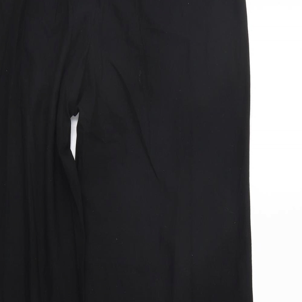 Marks and Spencer Womens Black Trousers Size 14 L29 in