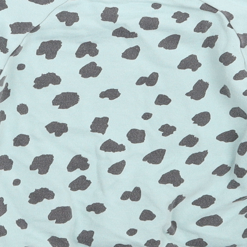 Primark Girls Blue Animal Print Pullover Jumper Size 2-3 Years