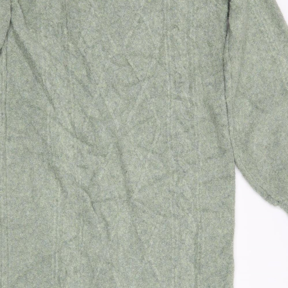Per Una Womens Green Cardigan Jumper Size M - Longline Cardigan
