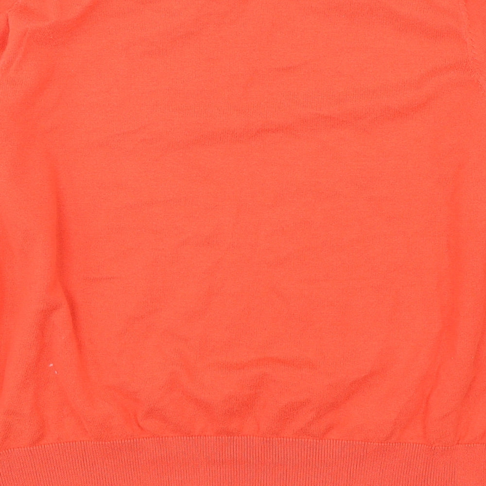 TU Womens Orange Pullover Jumper Size 16