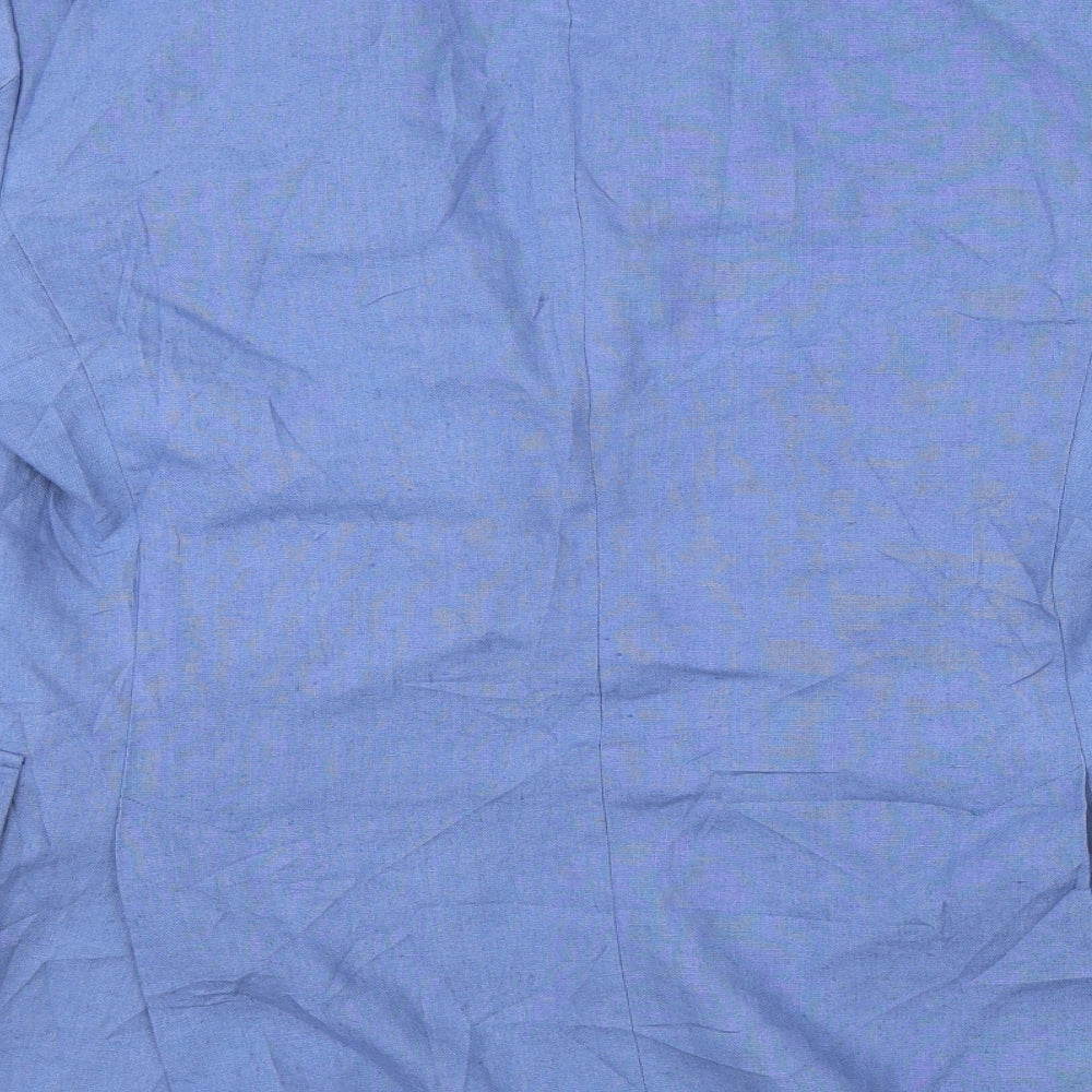 Purdey Mens Blue Jacket Suit Jacket Size 40