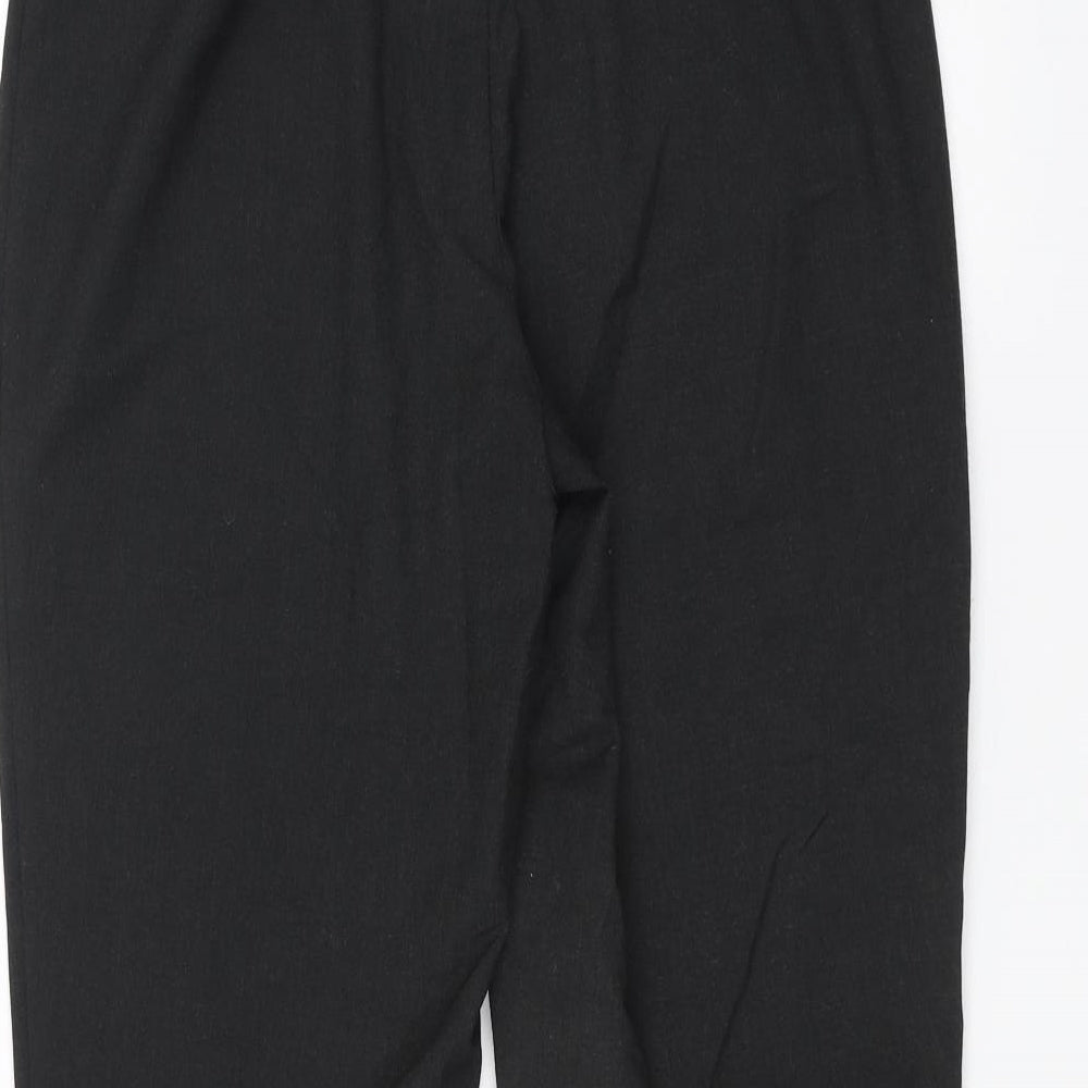 Marks and Spencer Womens Black Trousers Size 10 L25 in