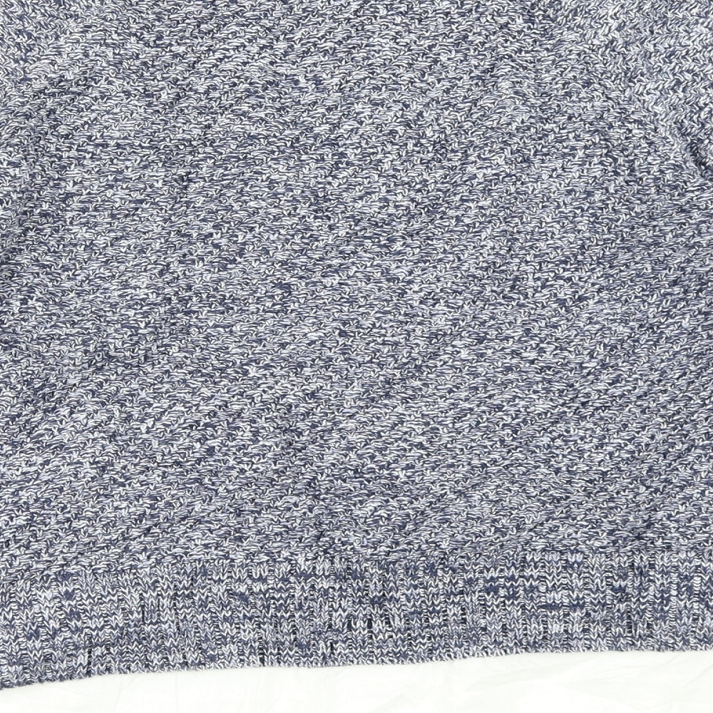 TU Womens Blue Knit Pullover Jumper Size 14