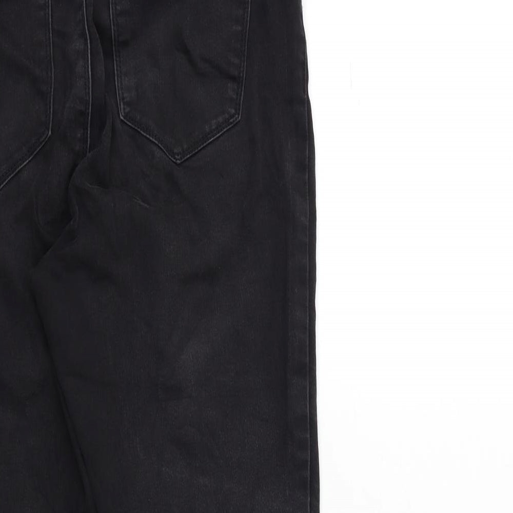 George Womens Black Denim Skinny Jeans Size 12 L29 in