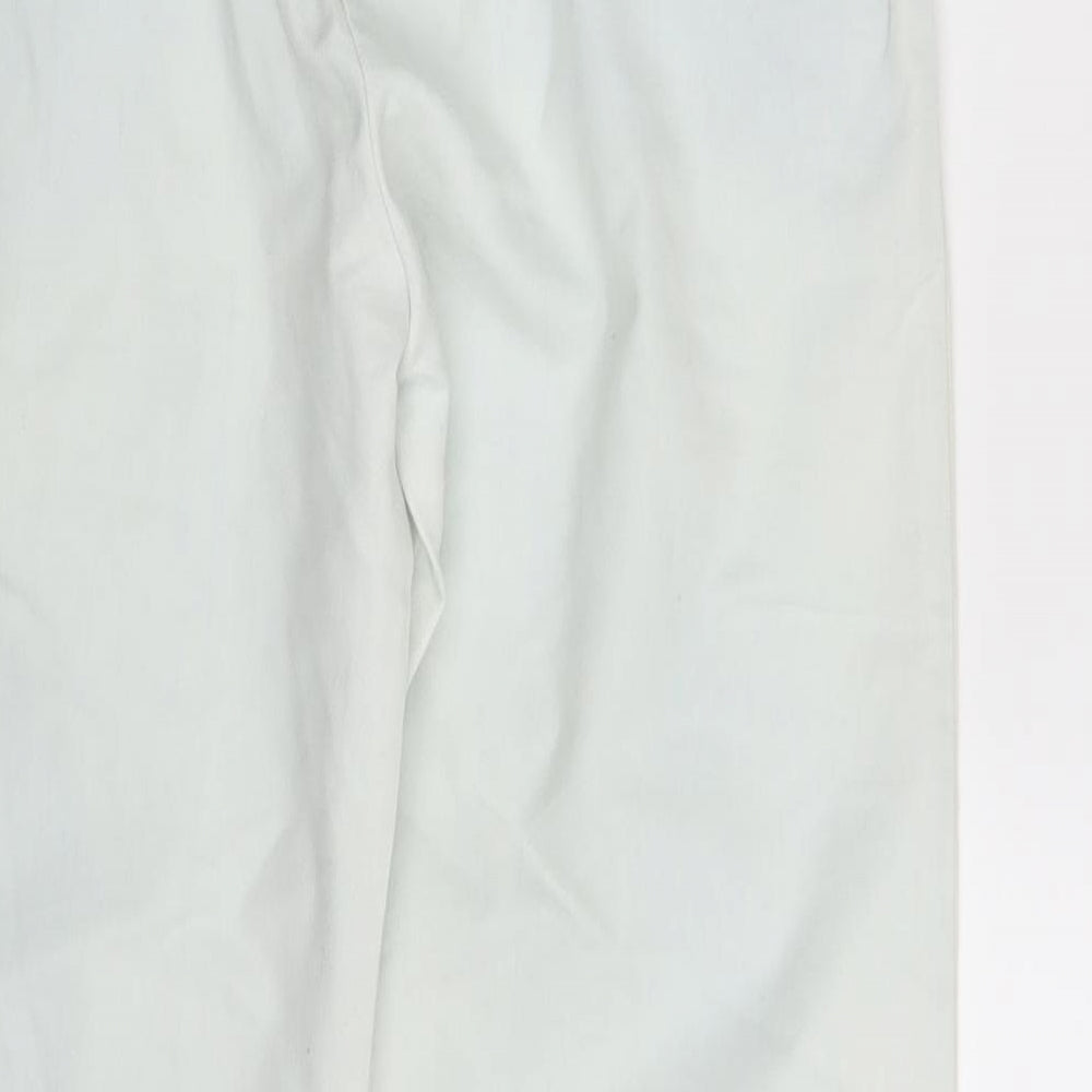 Motel Womens White Denim Jegging Leggings L29 in