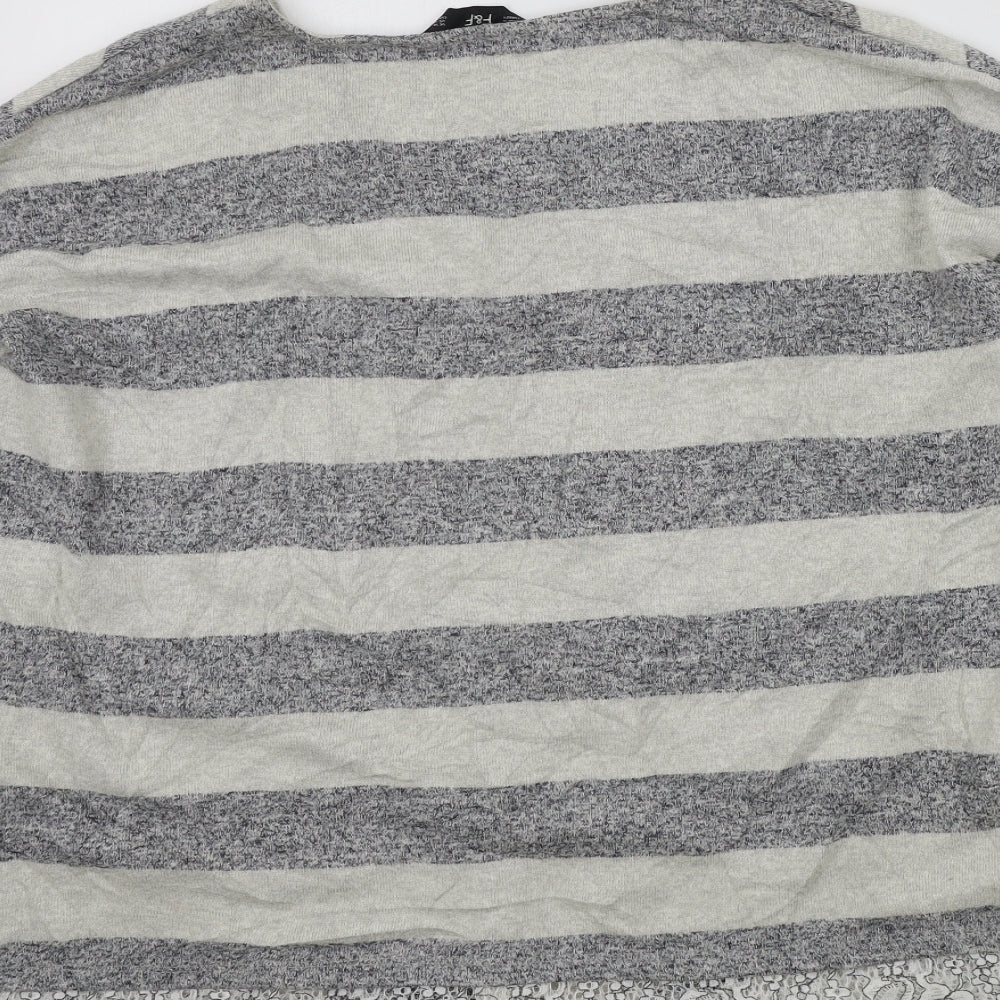 F&F Womens Grey Pullover Jumper Size 14