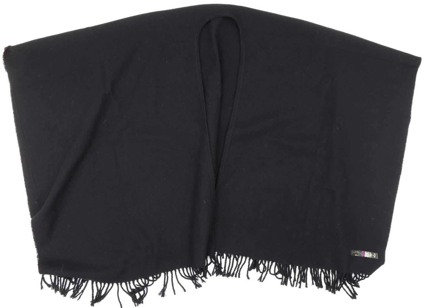The Rack Womens Black Shawl/Wrap