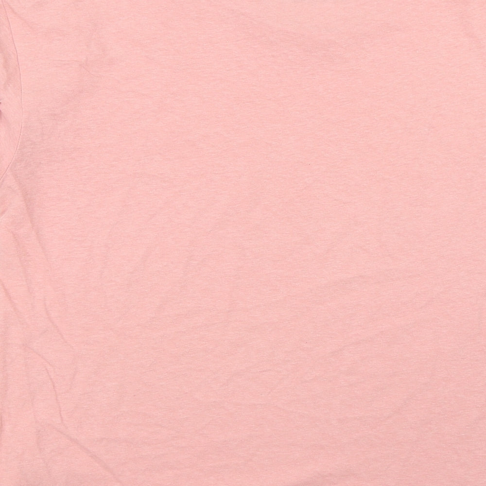 Soaked Womens Pink Basic T-Shirt Size S