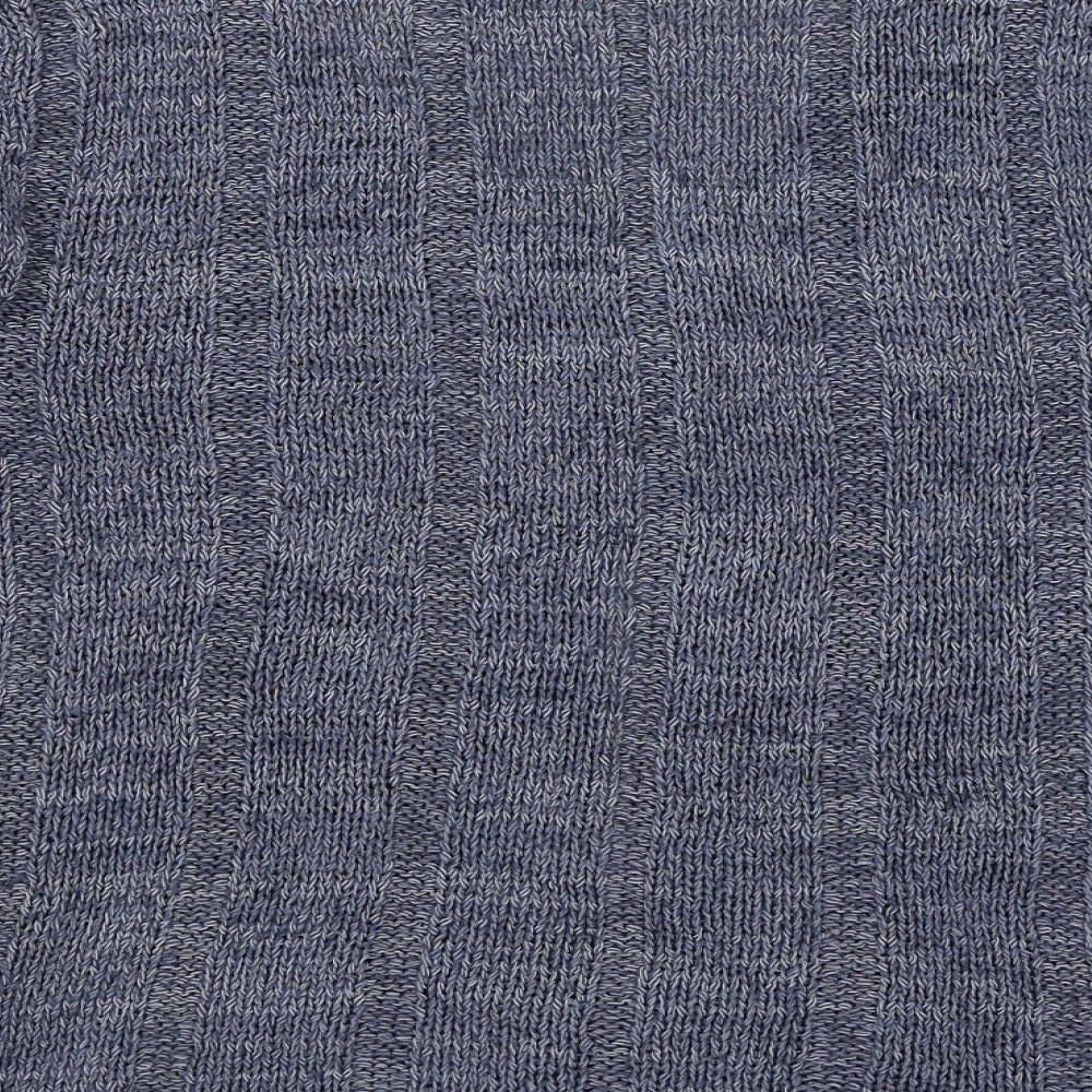 E-vie Womens Blue Cardigan Jumper Size 18