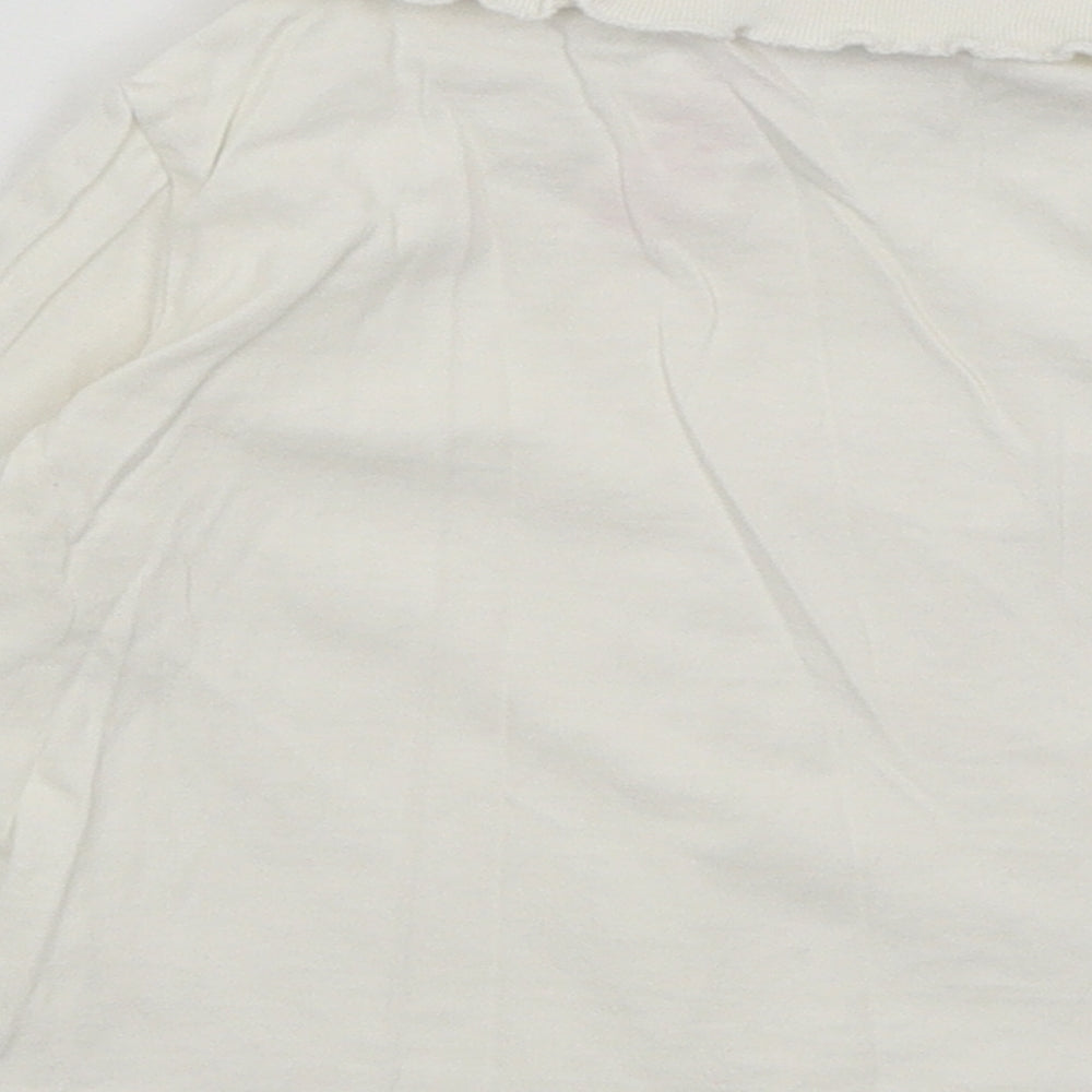 E-vie Angel Baby White Basic T-Shirt Size 18-24 Months