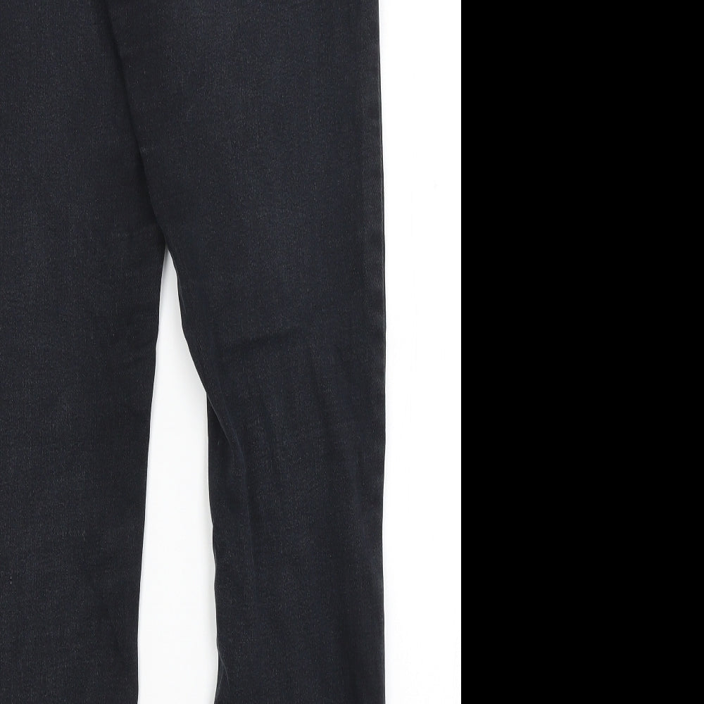 Missguided Womens Black Skinny Jeans Size 12 L28 in