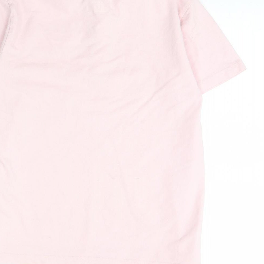 Undeniable Dudes Boys Pink Basic Polo Size 12 Years