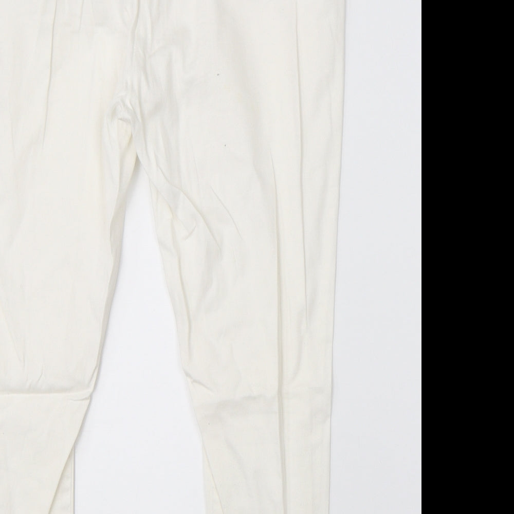Preview Womens White Dress Pants Trousers Size 16 L21 in