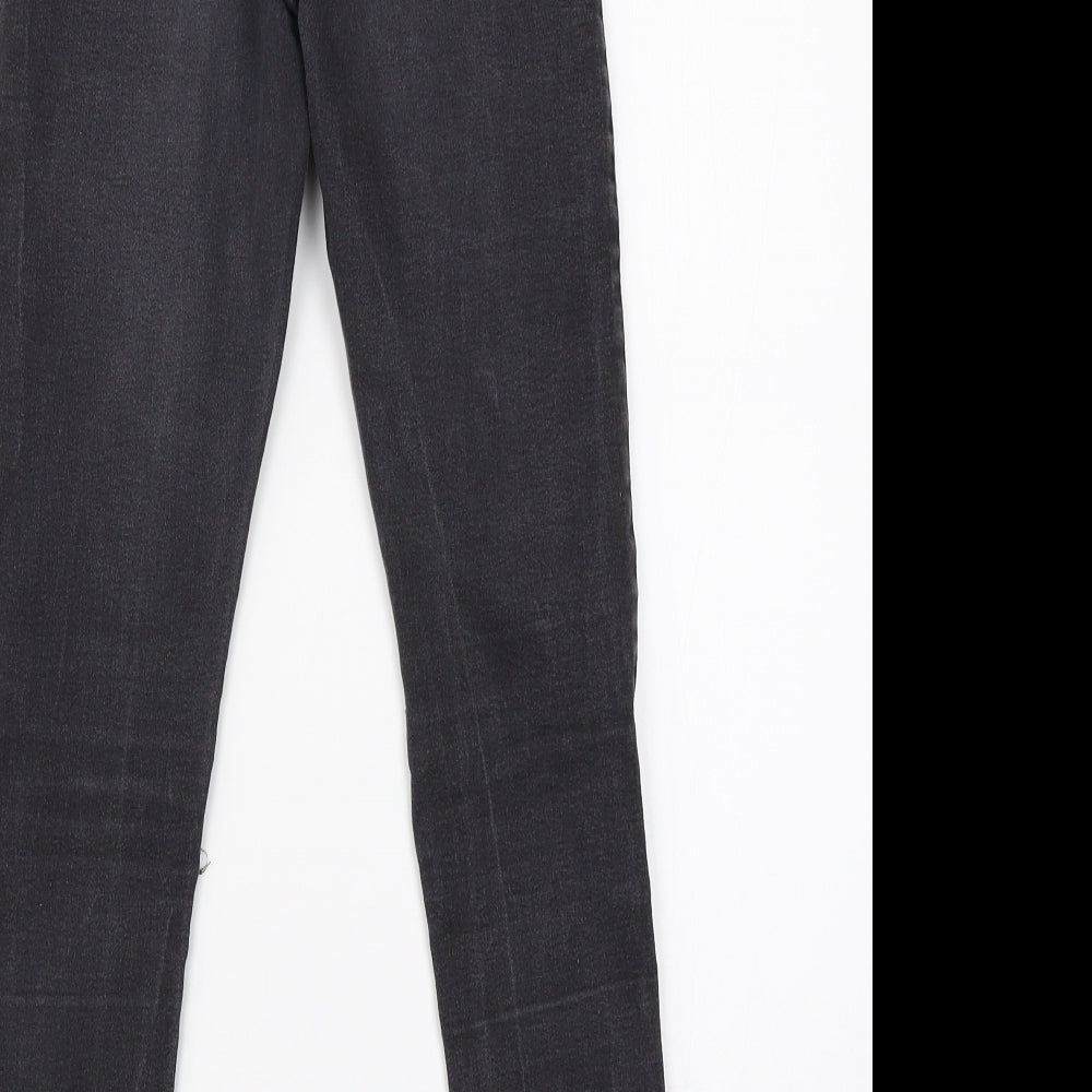 Denim Co Womens Black Denim Skinny Jeans Size 8 L25 in