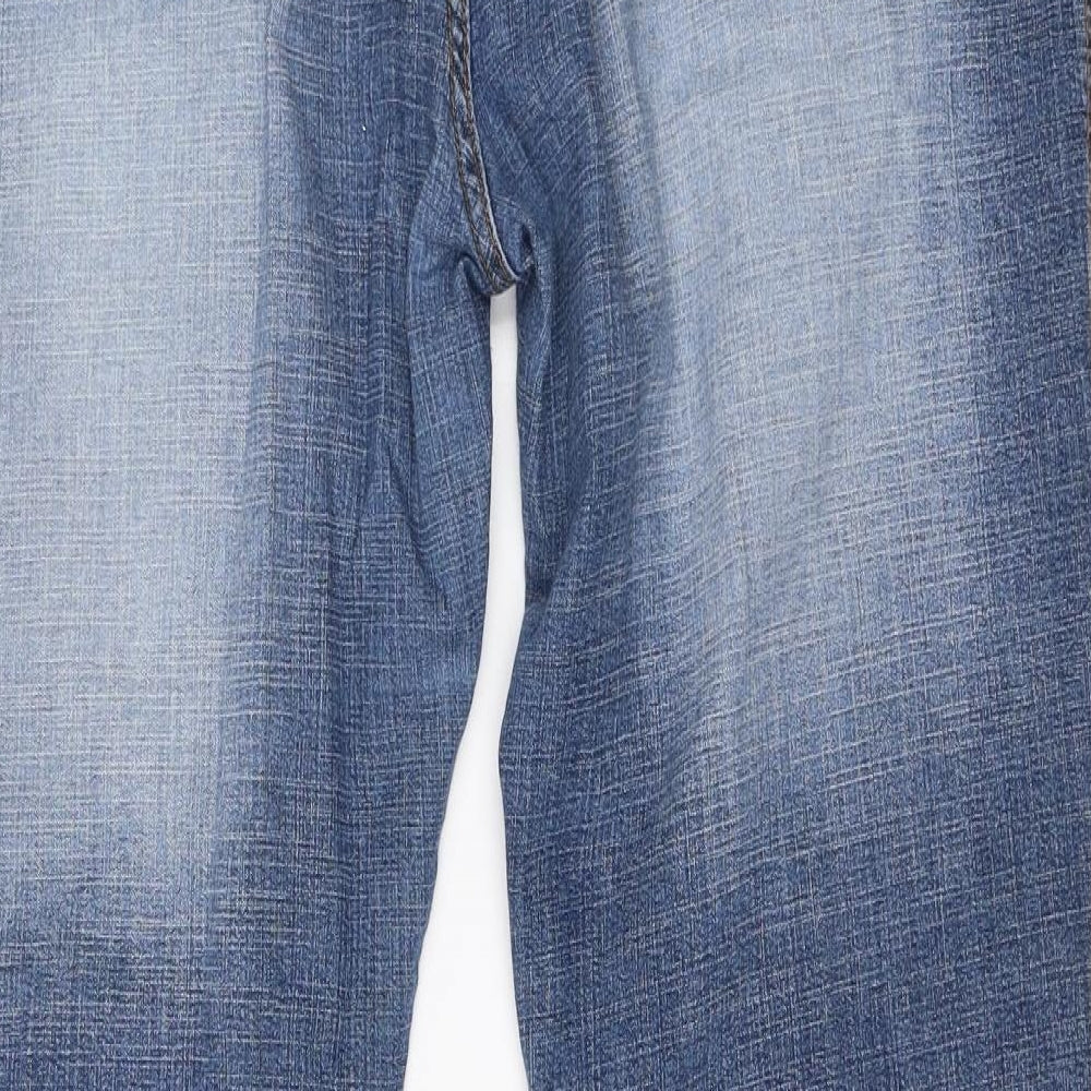 New Look Womens Blue Denim Bootcut Jeans Size 20 L30 in