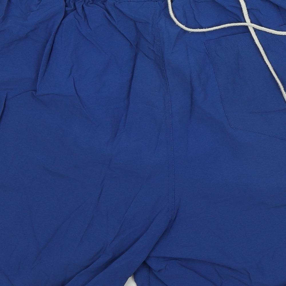 View From Mens Blue Sweat Shorts