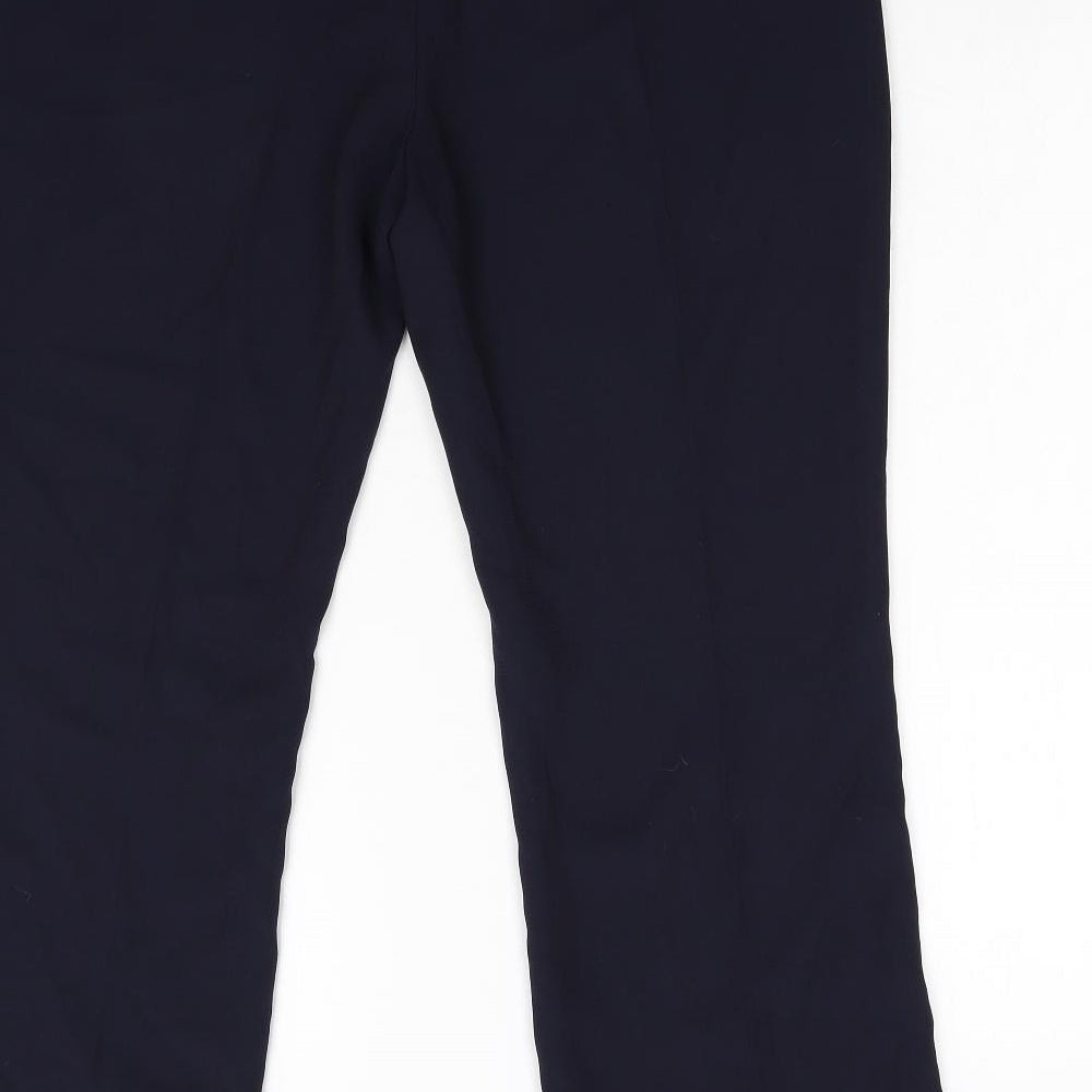 Skopes Womens Blue Trousers Size 18 L28 in