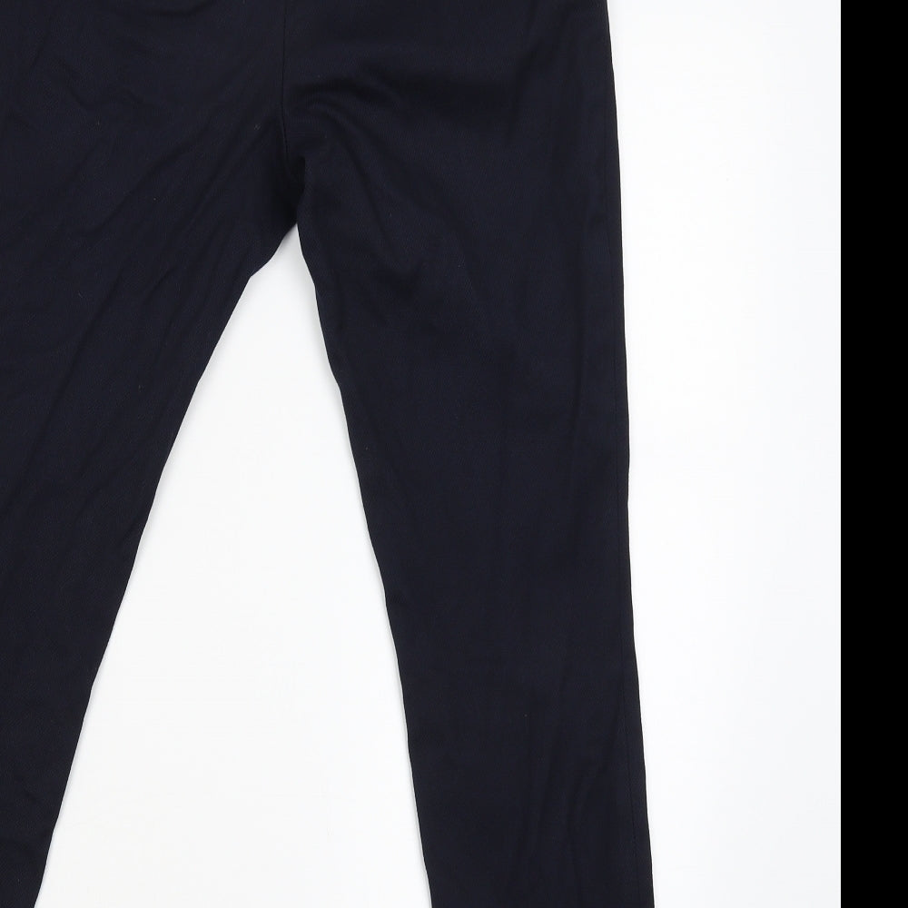 NEXT Womens Blue Trousers Size 8 L24 in