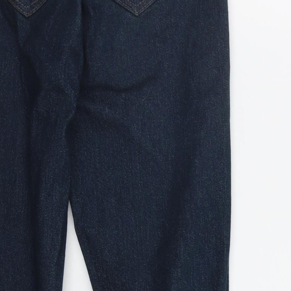 F&F Girls Blue Denim Straight Jeans Size 11 Years