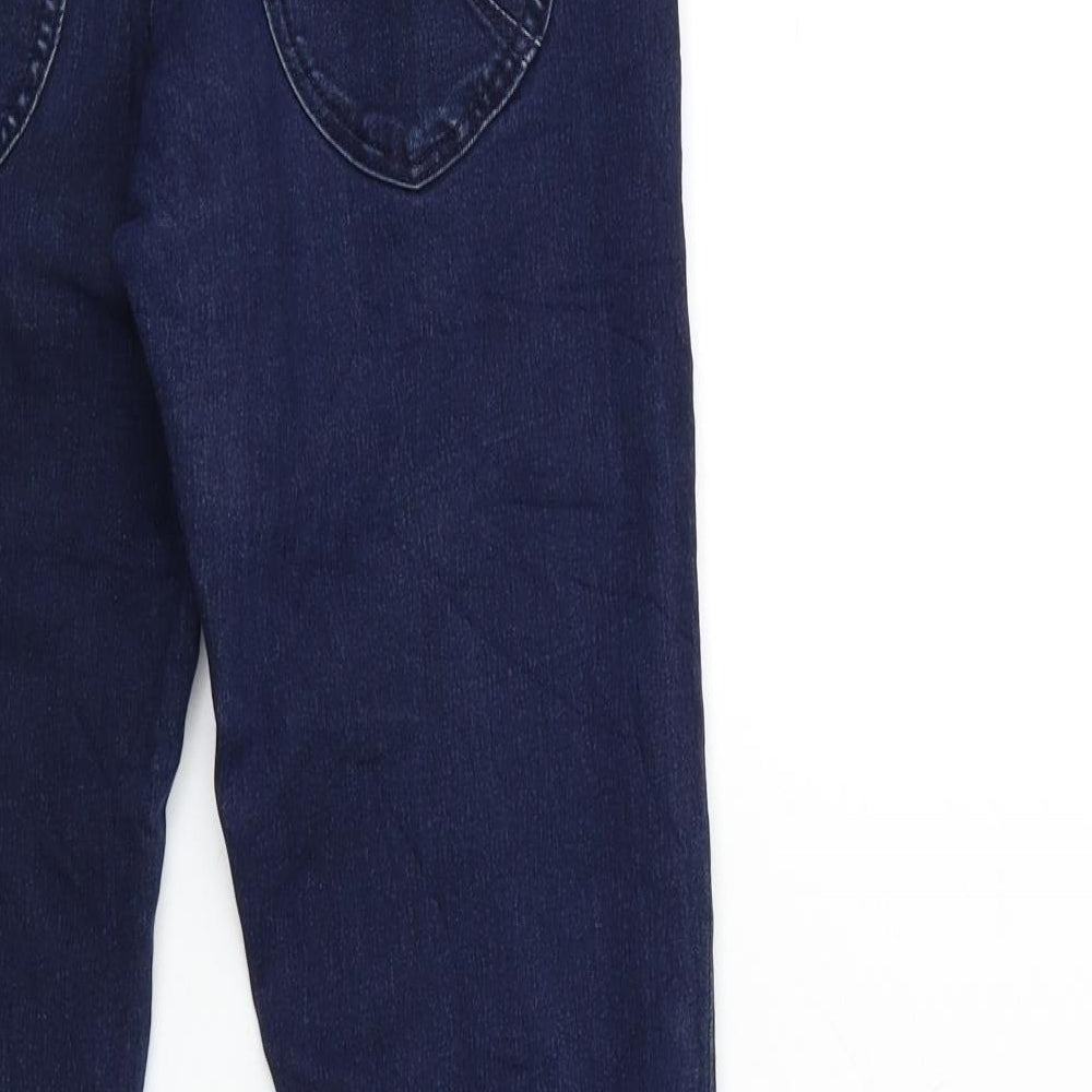 MAPF Womens Blue Denim Skinny Jeans Size 26 in L29 in