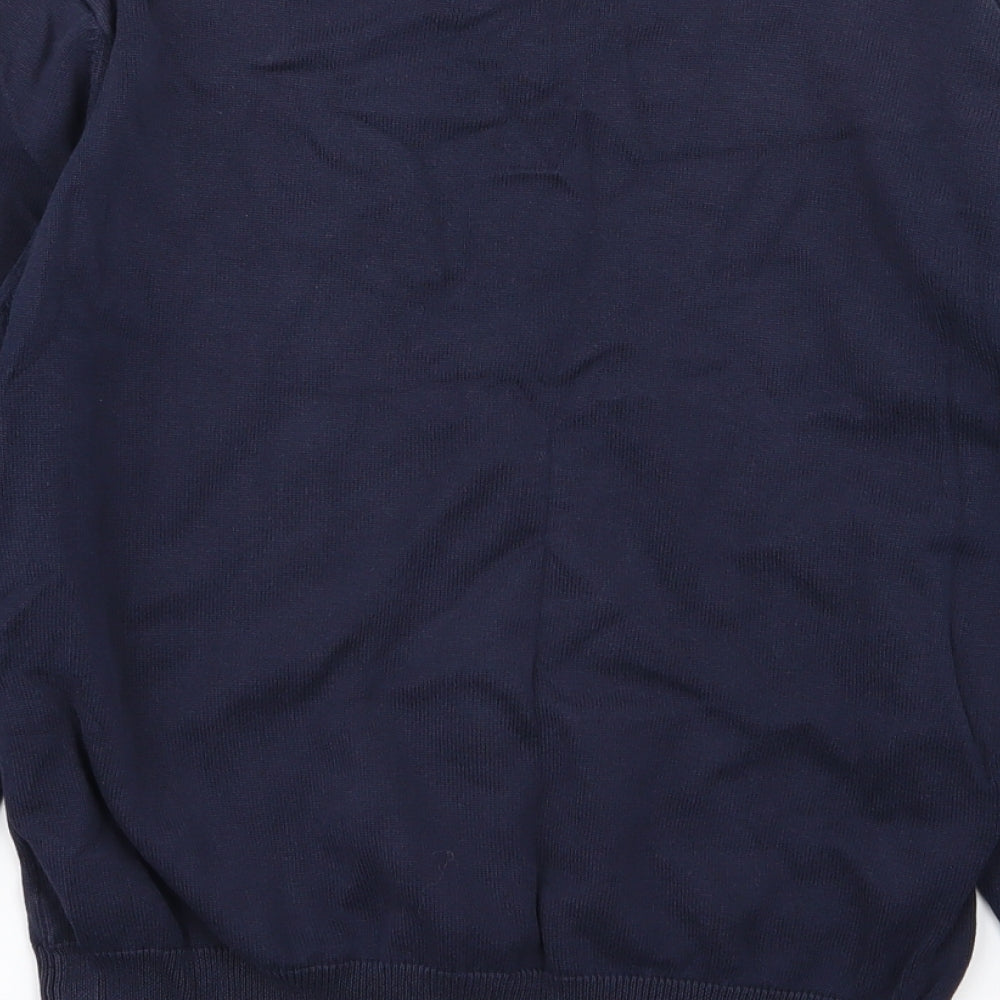 Asda George Boys Blue Pullover Jumper Size 11-12 Years - School Jumper