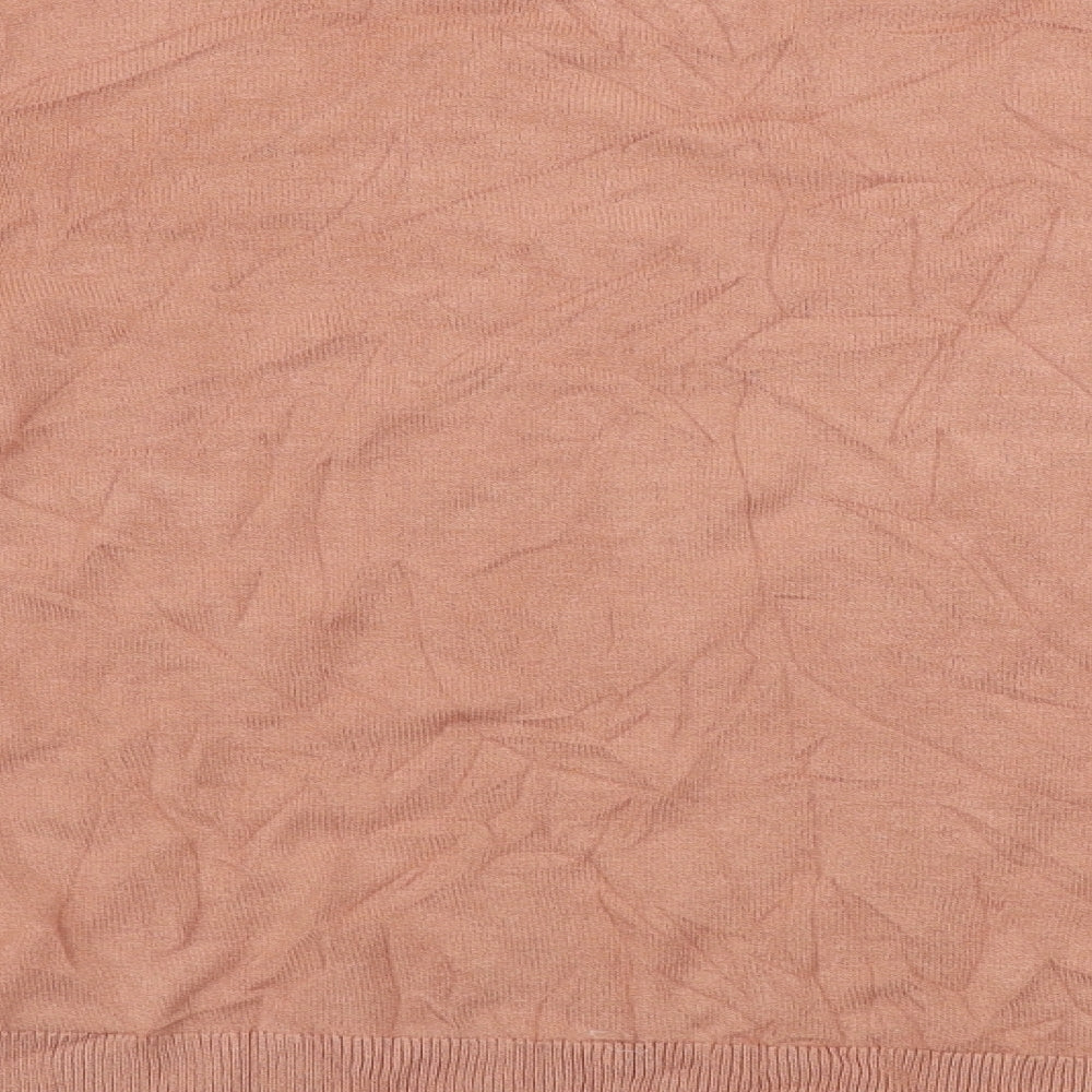 Marks and Spencer Womens Orange Pullover Jumper Size 12