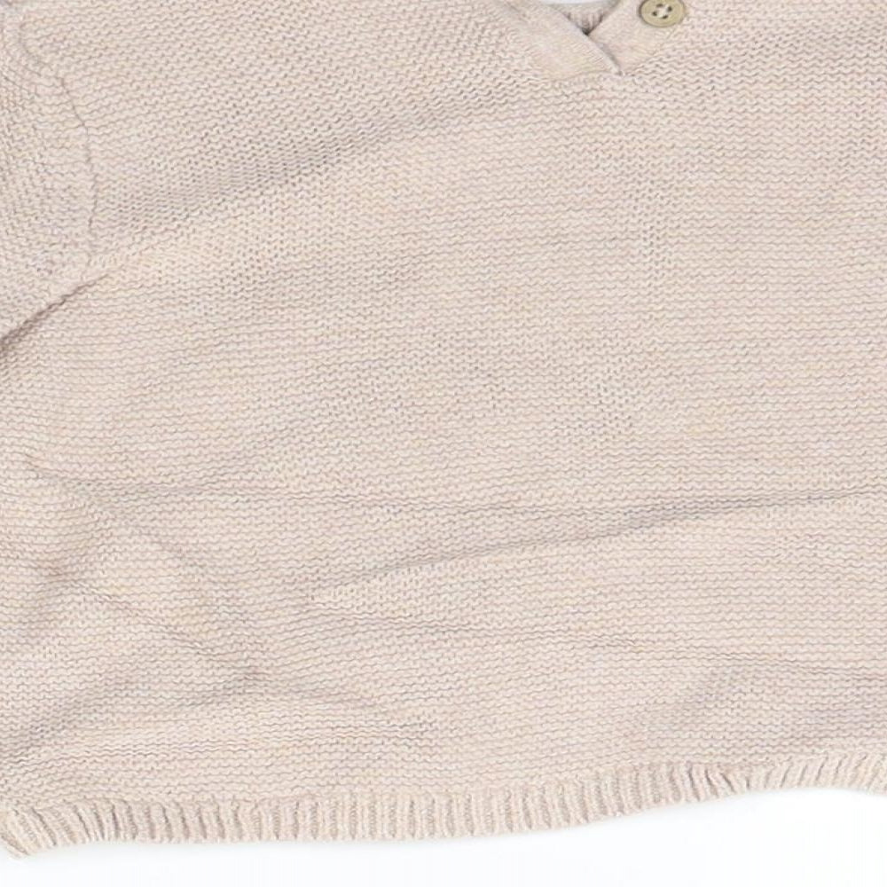 NEXT Girls Beige Pullover Jumper Size 12-18 Months