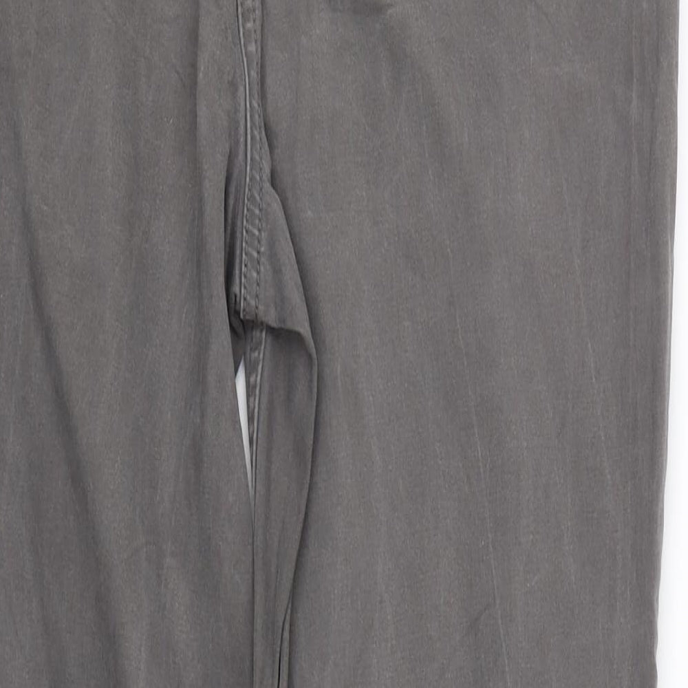 M&S Womens Grey Trousers Size 12 L27.5 in