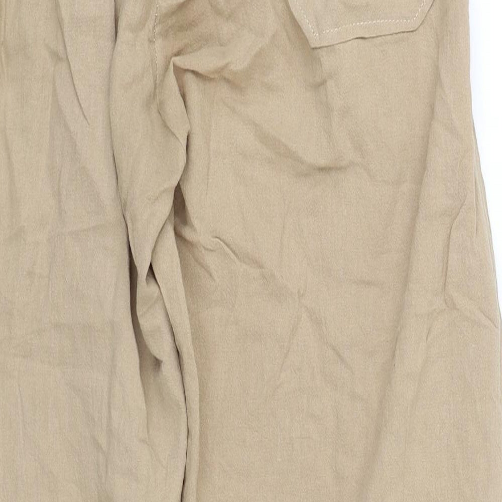 Preworn Womens Brown Trousers Size XL L27.5 in