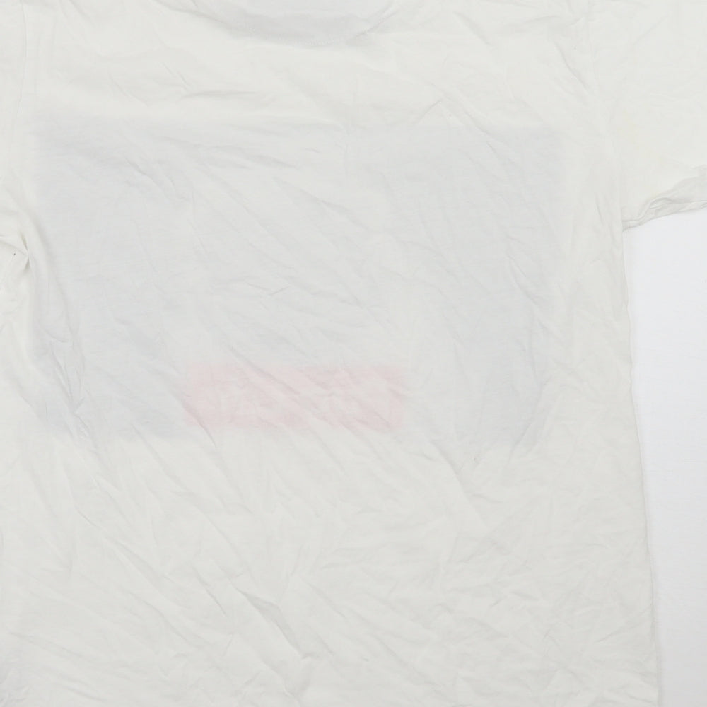 Criminal Damage Mens White T-Shirt Size XL - pug life