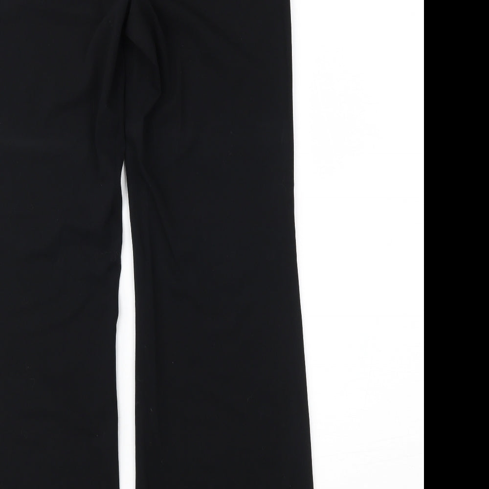 NEXT Womens Black Trousers Size 8 L30 in