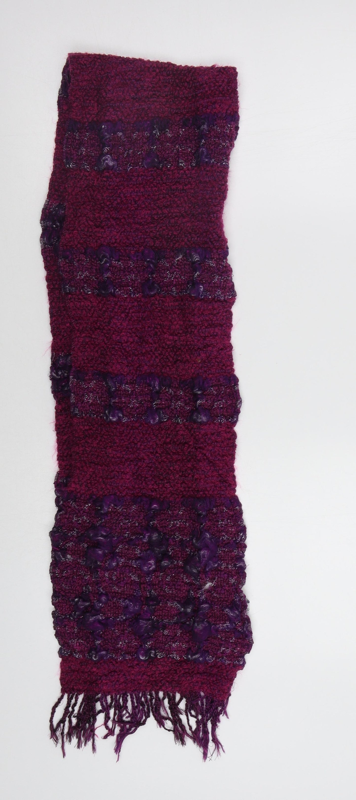 Preworn Womens Purple Scarf