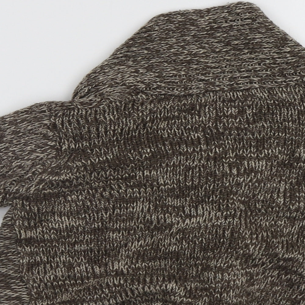 Rebel Boys Brown Pullover Jumper Size 4-5 Years