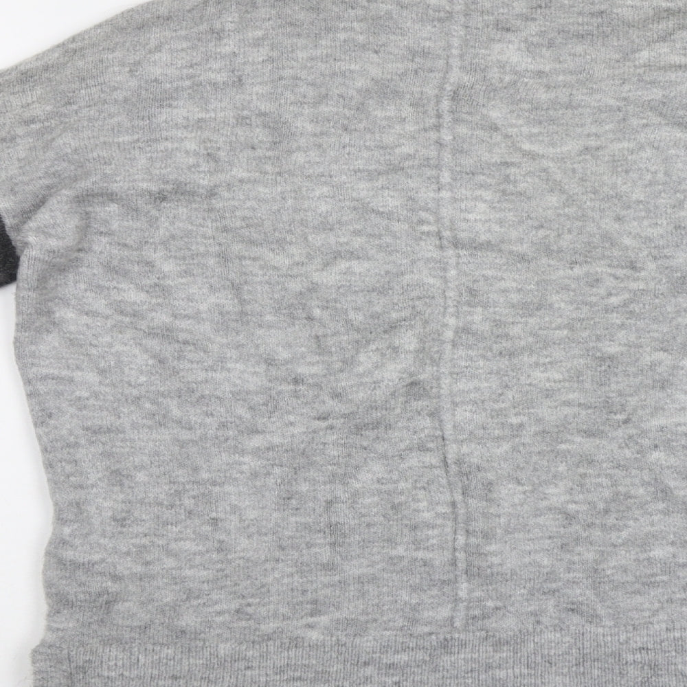 M&S Womens Grey Pullover Jumper Size S