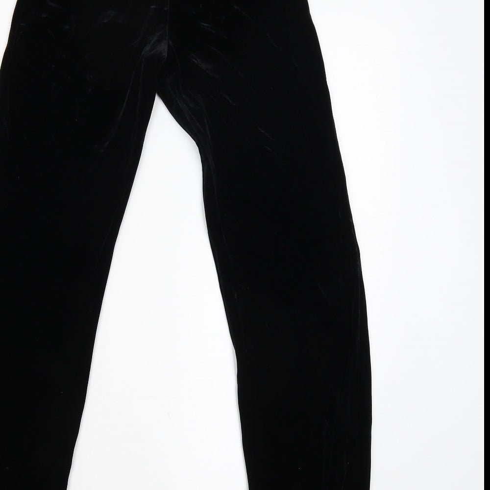 O Zone Womens Black Jogger Trousers Size 10 L31 in