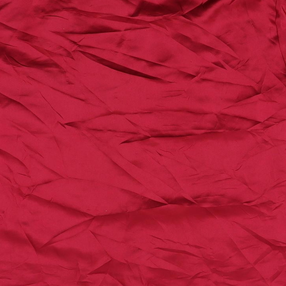 maval Womens Red Top Nightshirt Size L