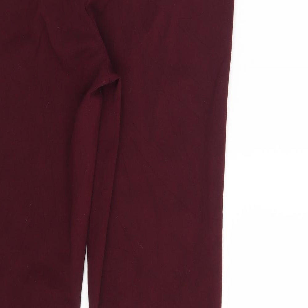 Epilogue Womens Purple Dress Pants Trousers Size 10 L29 in