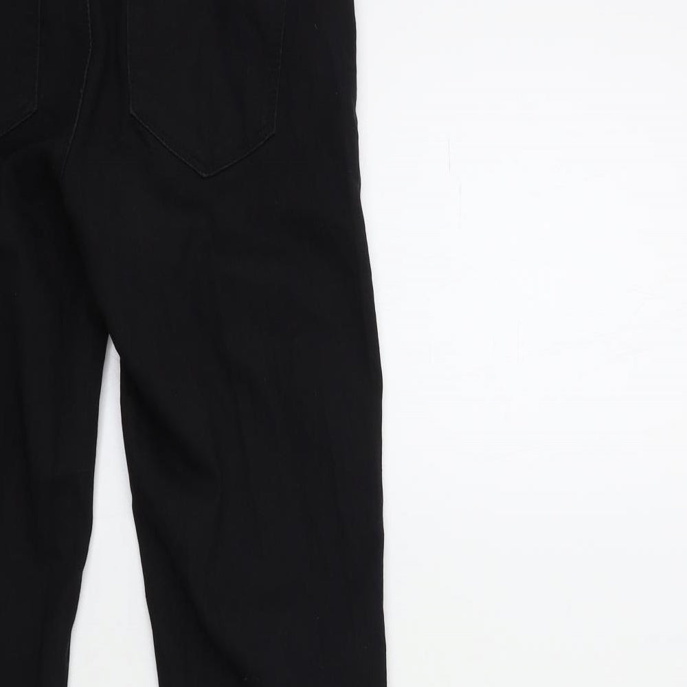 Denim & Co. Womens Black Denim Skinny Jeans Size 6 L27 in