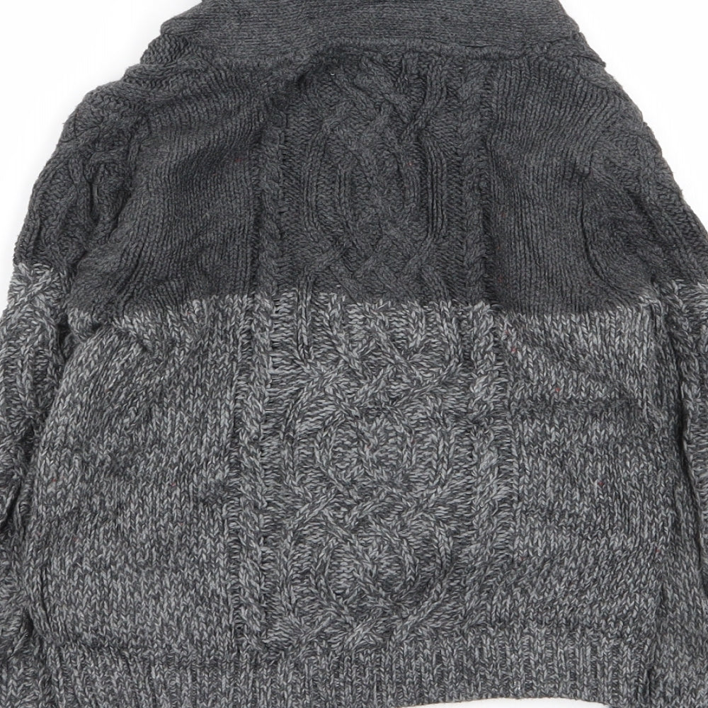 Jarvis Archer Boys Grey Cardigan Jumper Size 4 Years