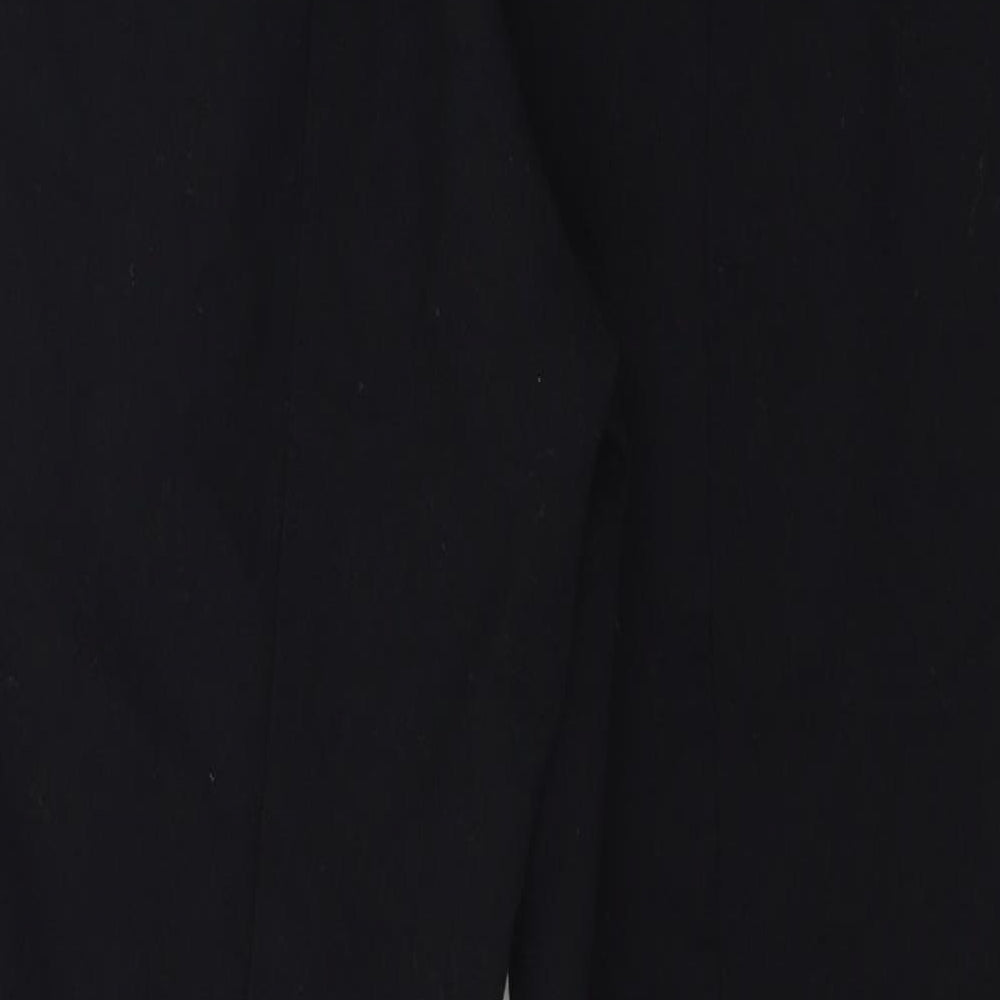Marks and Spencer Womens Black Trousers Size 12 L27 in