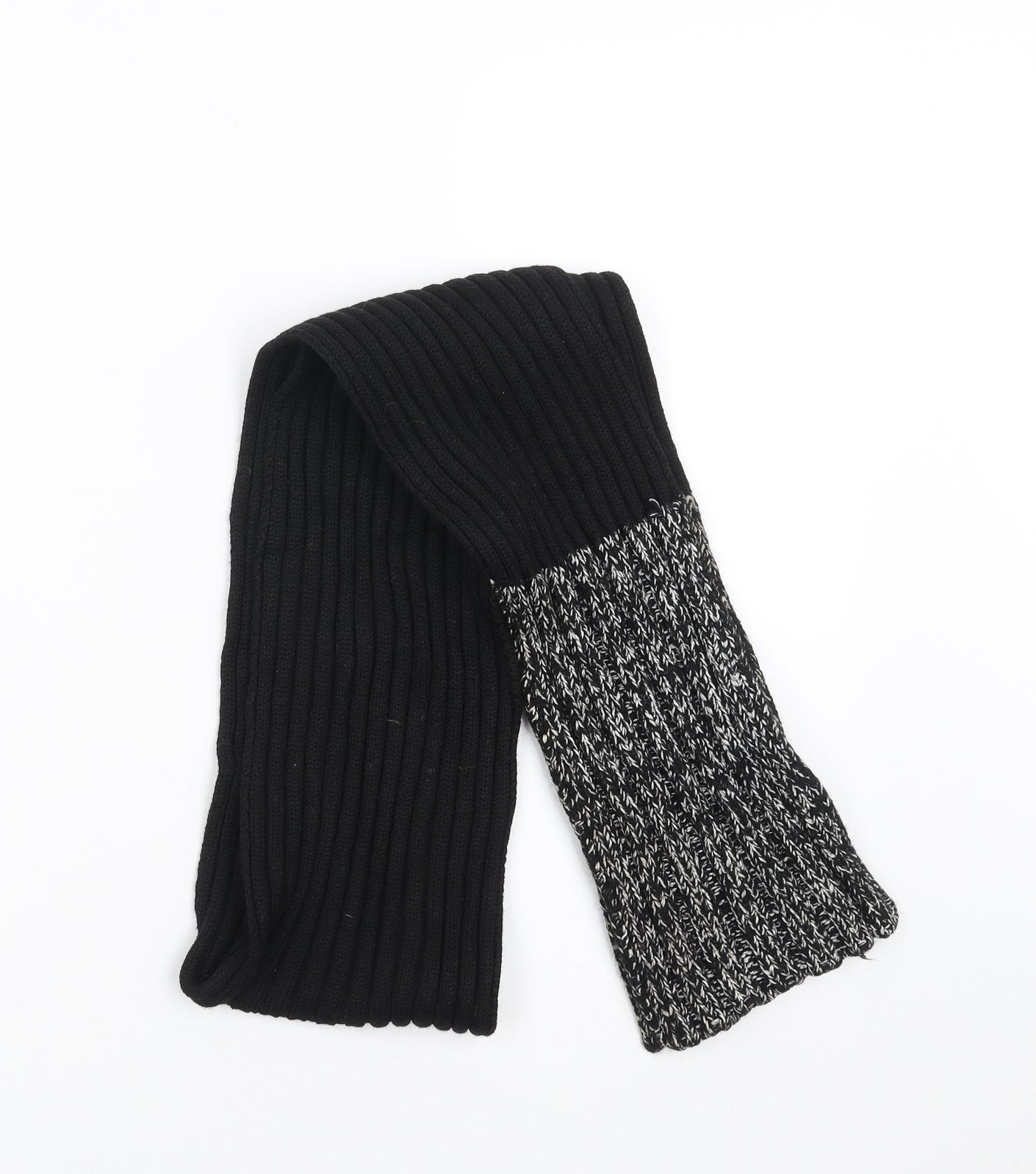 Preworn Unisex Black Scarf