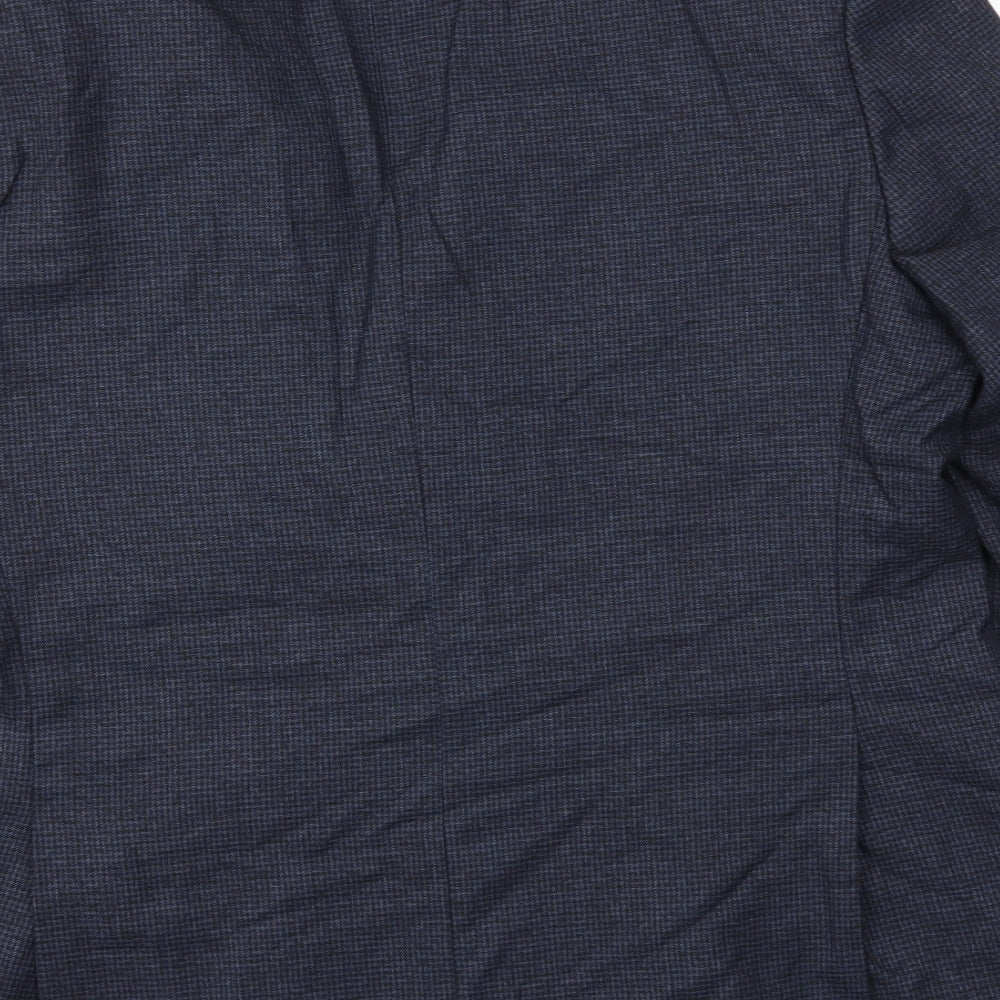 M&S Mens Blue Jacket Blazer Size 42