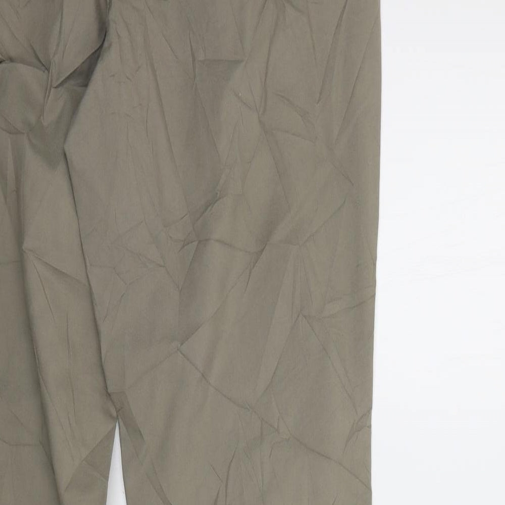 Taifun Womens Beige Trousers Size 16 L27 in
