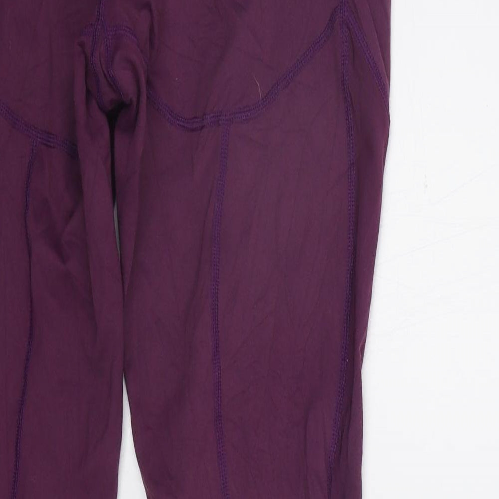 WEARWOLF Womens Purple Jegging Trousers Size M L24 in