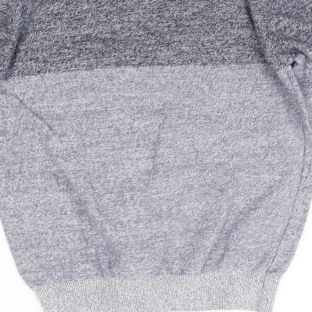 R Edition Womens Grey Pullover Jumper Size S