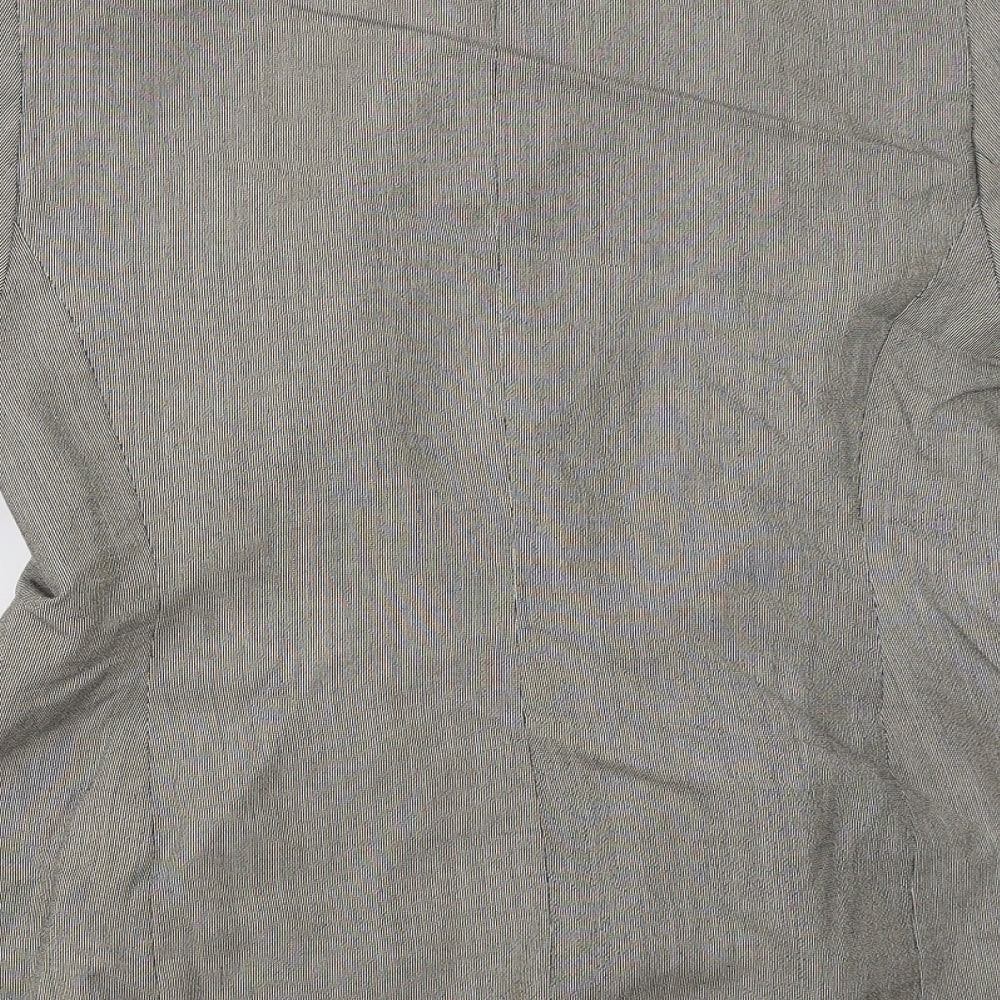 Preworn Womens Grey Jacket Blazer Size 14