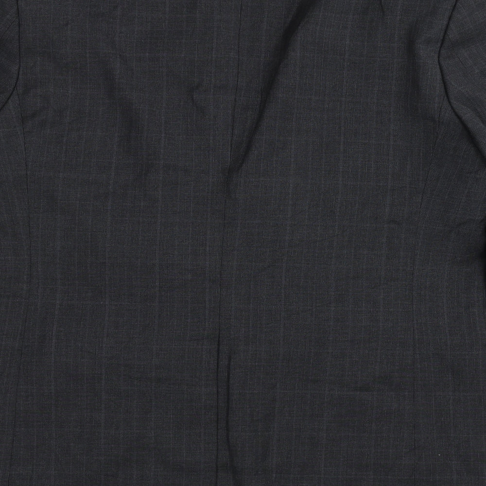 Marks and Spencer Mens Black Jacket Suit Jacket Size 40
