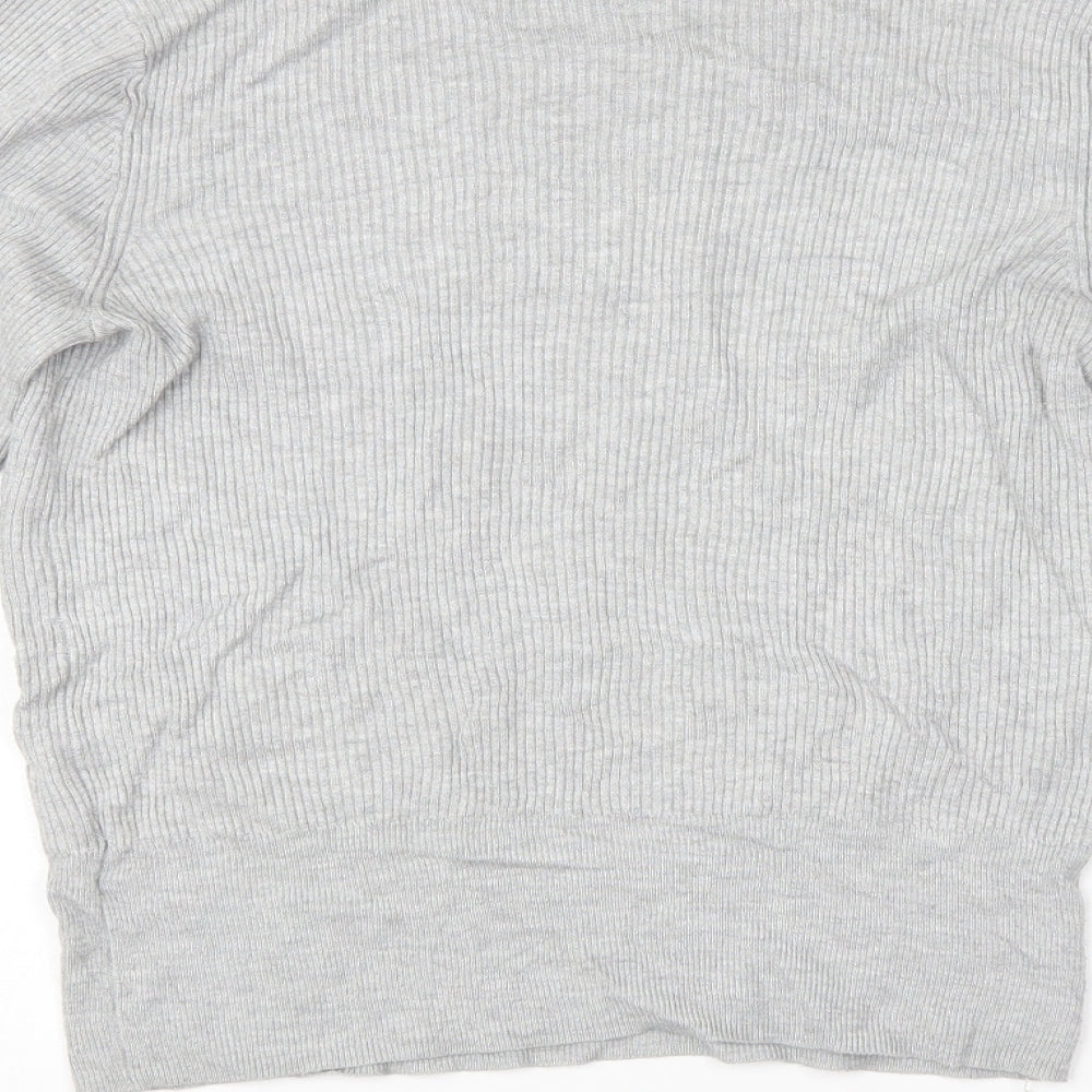 M&S Womens Grey Pullover Jumper Size 12