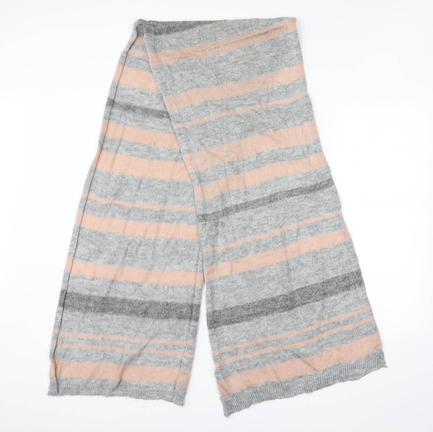 M&S Womens Multicoloured Striped Scarf