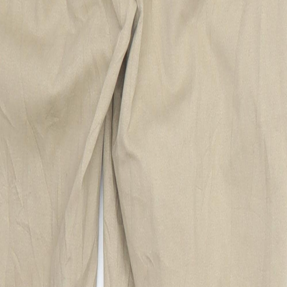 Sesst Womens Beige Trousers Size 8 L27.5 in